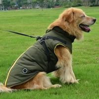 Kaput za hladno vrijeme s printom kućnih ljubimaca prsluk za male pse uprtač za štene u zimskoj odjeći topla jakna