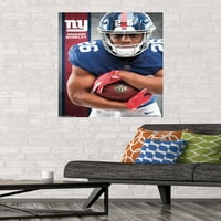 Njujorški Giants - Zidni plakat Sakvona Barklea, 22.375 34