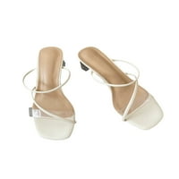 Daeful Ladies Weeled Sandals Ljetna haljina sandala srušena potpetici modne remen cipele žene lagana casual cipela