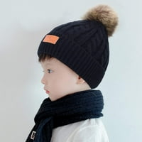 Djeca mališana zimska beanie šešir šal rukavice postavljene za dječake djevojčice u dobi od 2-6 godina, toplo