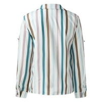 Traper majice za juniorke bluze i košulje ženske duge rukave Čvrsta boja Košulja Temperament casual gornji vrhovi
