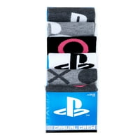 Sony PlayStation Muške čarape za posadu, 6-pack