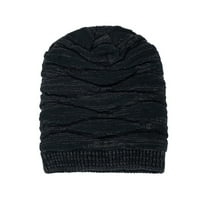 Zimski šešir za žene, Set šalova za žene, šešir neutralne boje za žene, muška jesen / zima jednobojna vunena kapa,