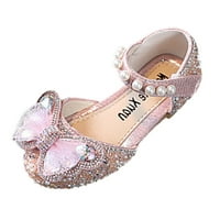 Cipele za djevojčice sandale za djevojčice sandale za djevojčice modne ljetne cipele s mašnom ružičasta 13