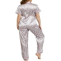 Žene pidžama setovi svilene pidžame odjeća spavaćica odjeća za dnevnu odjeću vrećasti Set za slobodno vrijeme