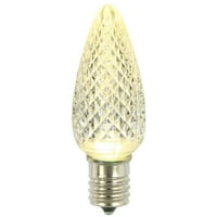 Izmjenjiva LED svjetiljka s Fasetiranom površinom tople bijele boje.96 vata