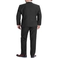 Muško dvodijelno odijelo klasično fit Two Button Premium vuneno odijelo