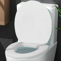 Podstavljeno produženo toaletno sjedalo od vinilnog toaleta, mekani vinilni premaz s udobnim jastučićima od pjene-odgovara
