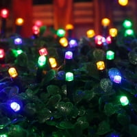 Božićna lampica, LED gudačka svjetla, načini, funkcioniranje vremena, zatvoreni, vanjska vila svjetlucava svjetla