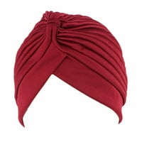Ženski oblikovani unaprijed vezani glava prekrivaju pleteni poklopac sunčane turnske kapu
